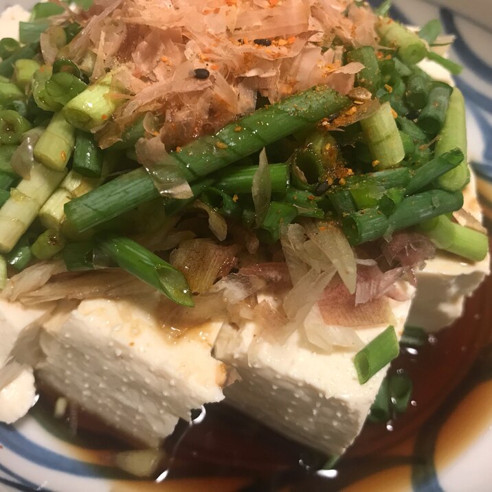 豪華な冷奴